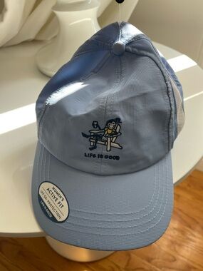 Life Is Good Pale Blue Adjustable Active Fit